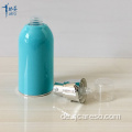 Blaue Airless-Flasche und Dose aus Acryl mit Pumpe